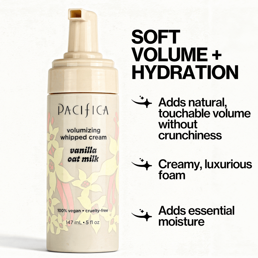 Vanilla Oat Milk Volumizing Mousse