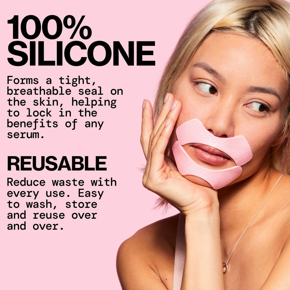 Reusable Masks Lip Line