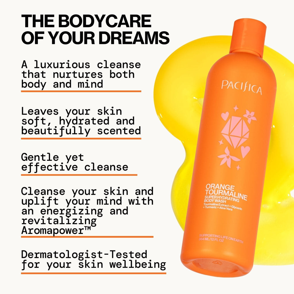 Orange Tourmaline Super Hydrating Body Wash